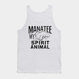 Manatee My Spirit Animal Tank Top